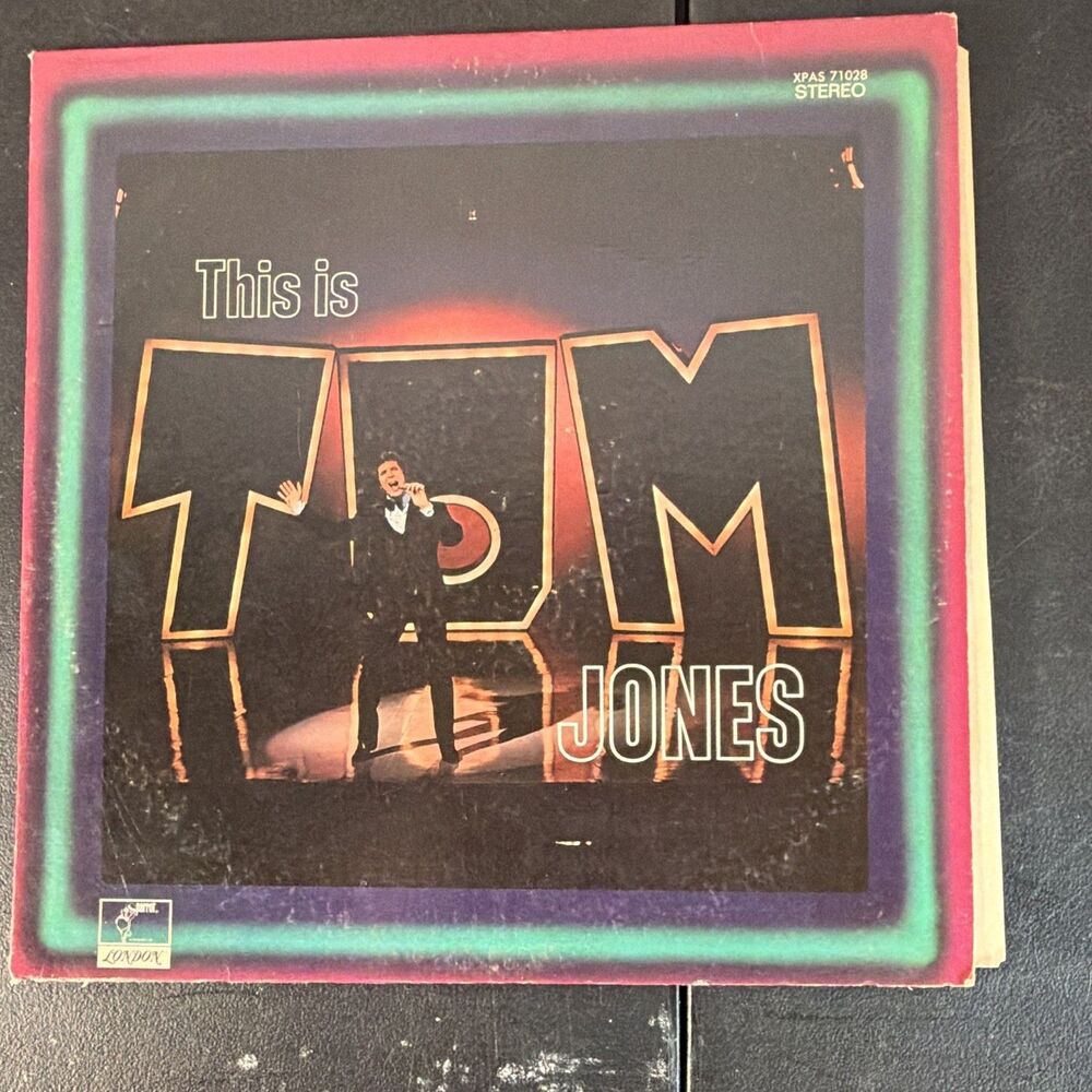 Tom Jones This Is Tom Jones 12" Black Vinyl LP London XPAS 71028 Stereo